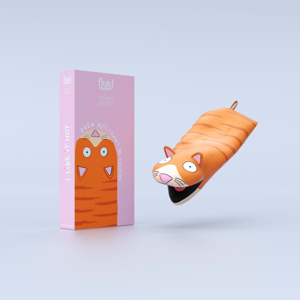Katzen Ofenhandschuh von Fluid Market