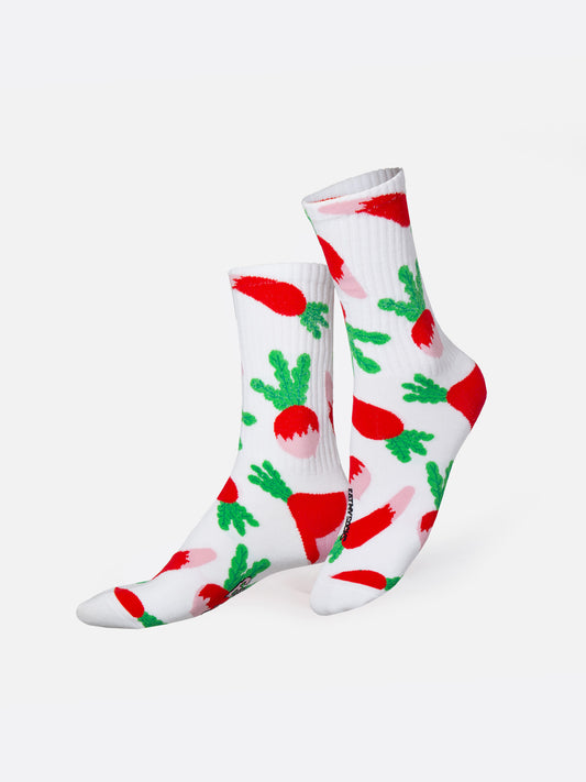 Radieschen Flat Socks