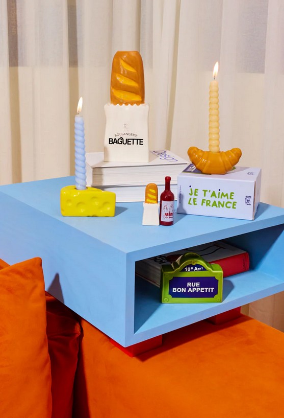 Croissant-Kerzenhalter