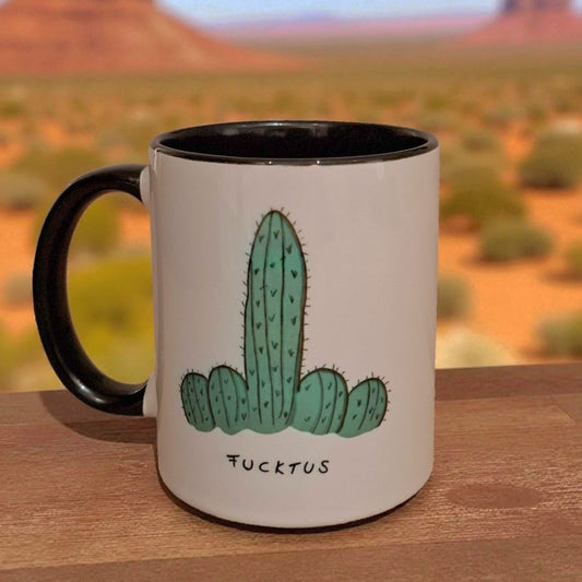 Tasse "Fucktus"