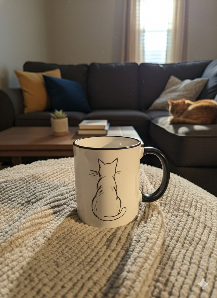 🐱 Tasse „Katze“ – für schnurrige Wohlfühlmomente