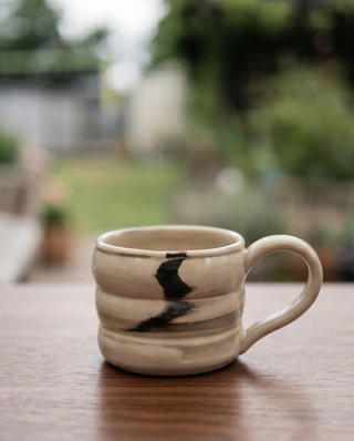 Keramiktasse im Zebra-Look – einzeln erhältlich