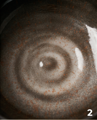Handgefertigte Salatschüssel aus Keramik (Ø 21 cm)