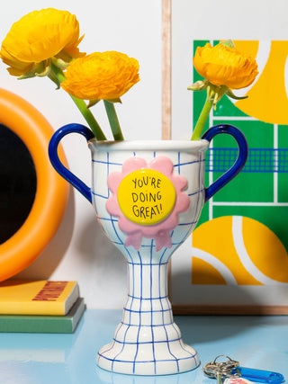Pokal-Vase „You’re Doing Great!“