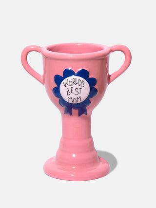 Pokal-Vase „World’s Best Mom“