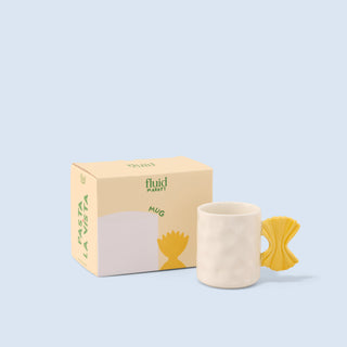 „Pasta zum Trinken – die Tasse, die Appetit macht!“ Fluid Marked