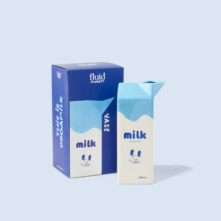 Milch-Tüten Vase
