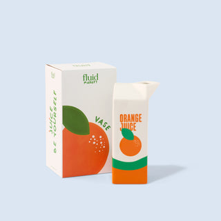 Vase "Orange Juice" | Orange, Keramik, Verspieltes Design  Fluid Market