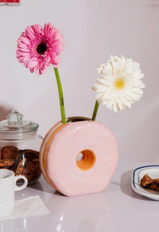 Fast Food Vase „Donut“ 🌸🍩