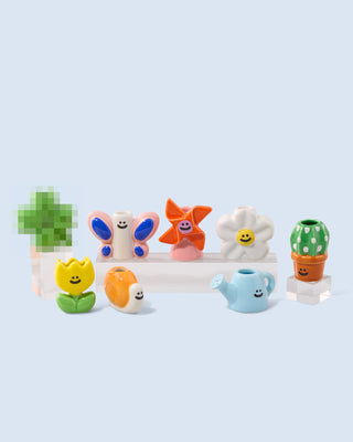 Überraschungsbox "Garten" Minivase