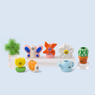Überraschungsbox "Garten" Minivase