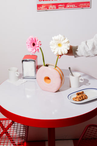 Fast Food Vase „Donut“ 🌸🍩