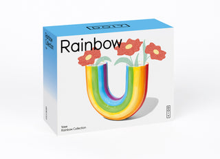 Regenbogen Vase