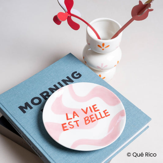 Dessertteller LA VIE EST BELLE