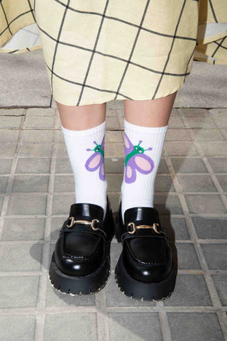 Butterfly Flat Socks 🦋🧦