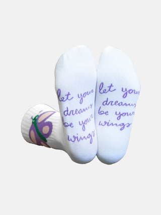 Butterfly Flat Socks 🦋🧦