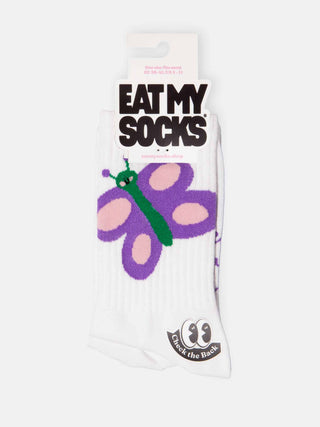 Butterfly Flat Socks 🦋🧦