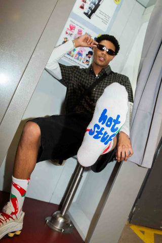 Chili Flat Socks