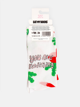 Radieschen Flat Socks