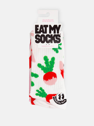 Radieschen Flat Socks