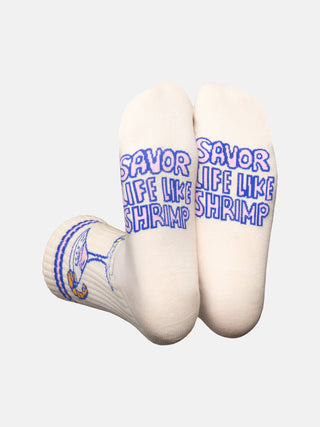 Shrimp Cocktail Flat Socks 🍤✨