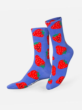 🍓 Erdbeer Socken