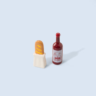Salz- & Pfefferstreuer Fluid Market “Baguette & Wein”