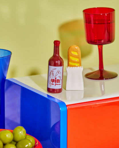 Salz- & Pfefferstreuer Fluid Market “Baguette & Wein”