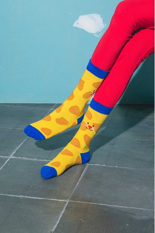 Lustige Katzensocken für Kinder