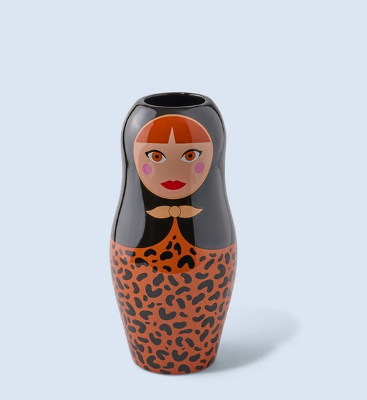 Vase „Dolls Leopard“