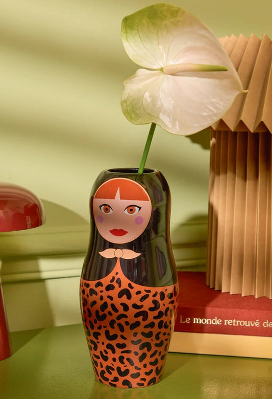 Vase „Dolls Leopard“