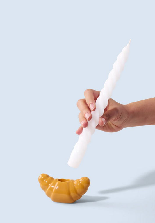Croissant-Kerzenhalter