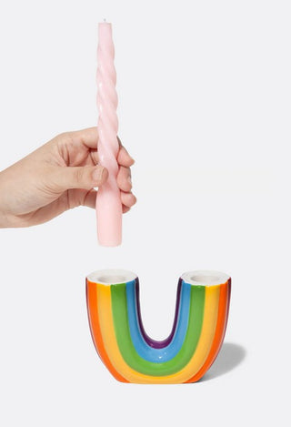 🌈✨ Rainbow Kerzenhalter ✨🌈