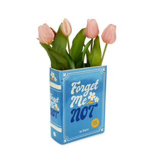 Blumenvase „Book“ in Blau – 2-in-1 Deko-Highlight 📘💐