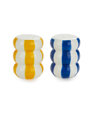 Salz & Pfeffer Set Floats gelb/blau Keramik
