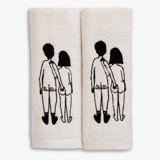 Gästetücher „Naked Couple Back“ 🤍