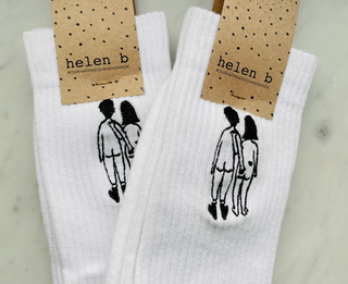 Sportsocken naked couple back