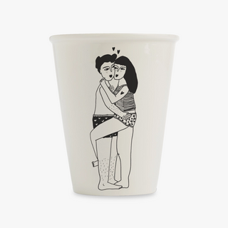 Porzellanbecher „Morning Love“ 🤍