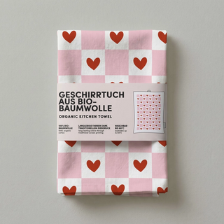 ❤️ Geschirrtuch Herzen