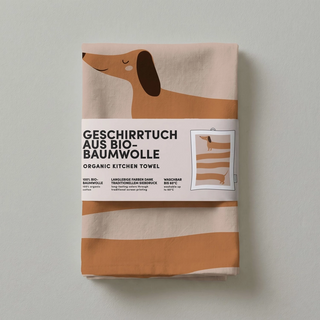 🐶 Geschirrtuch Dackel – Ein tierischer Hingucker für deine Küche!