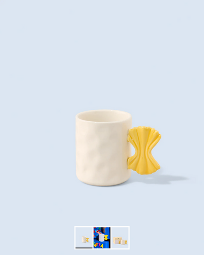 "Pasta Lovers Set – Vase & Tasse für echte Nudel-Fans" ✨