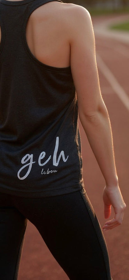 Damen Top "Geh leben"