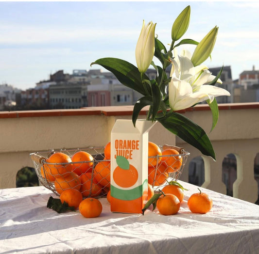 Vase "Orange Juice" | Orange, Keramik, Verspieltes Design  Fluid Market