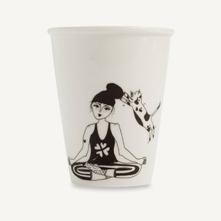 ✨ Becher „Zen with Cats“
