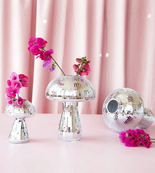 Disco-Vase in Pilzform