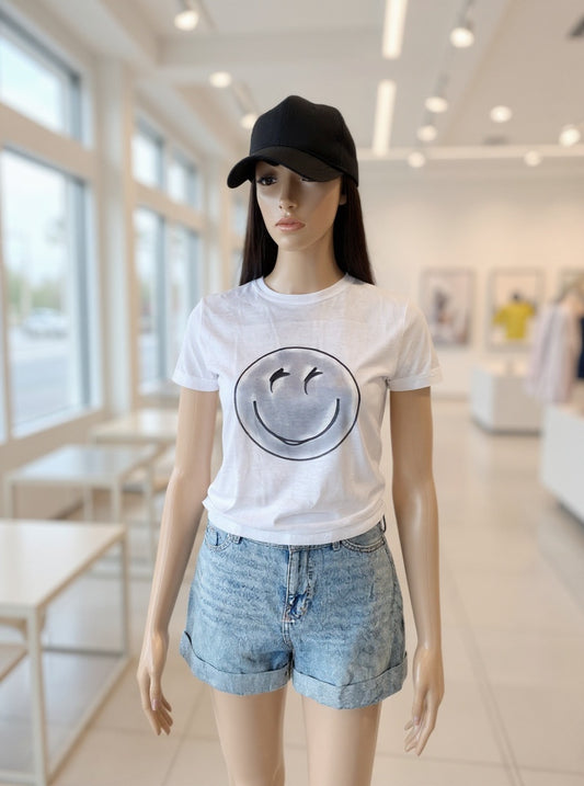 Damen Shirt "Smiley"