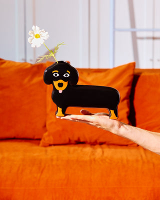 Dackel Set  🐶 - Vase & Salz- und Pfefferstreuer