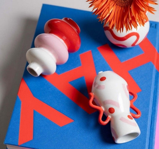 Que Rico Mini Vase Trio – Luis, Isla &amp; Elena