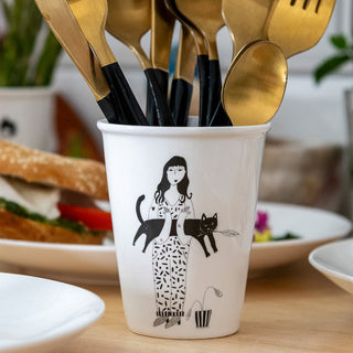 ✨ Becher „black cat“