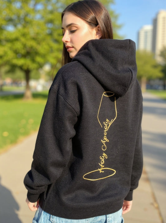 Hoodie „Holy Aperoly“ – edel, stylisch, unwiderstehlich 🍹✨